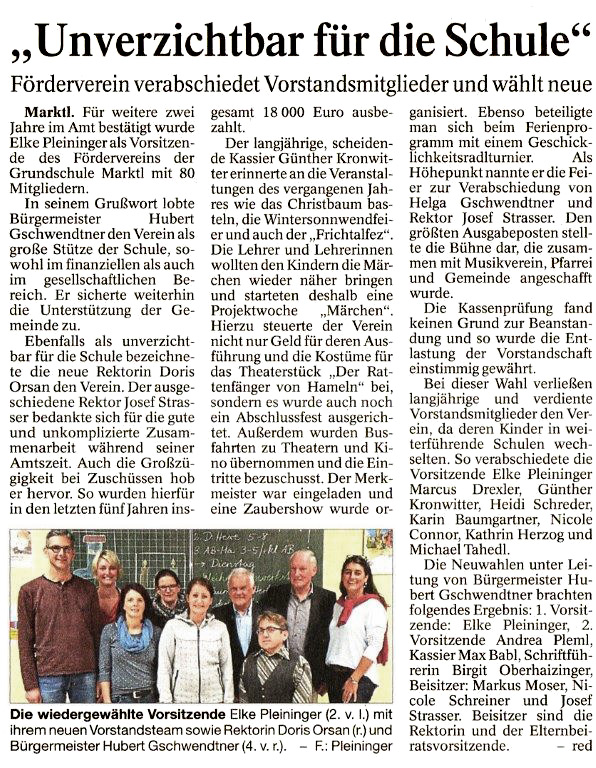 Förderverein - Grundschule Markt